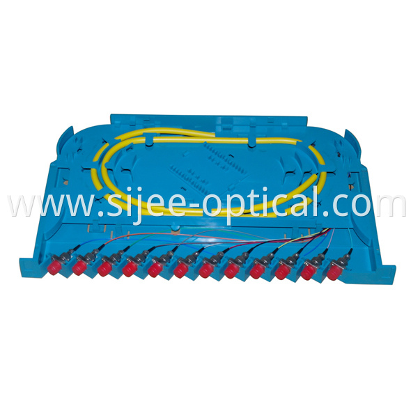 fiber optic splice tray